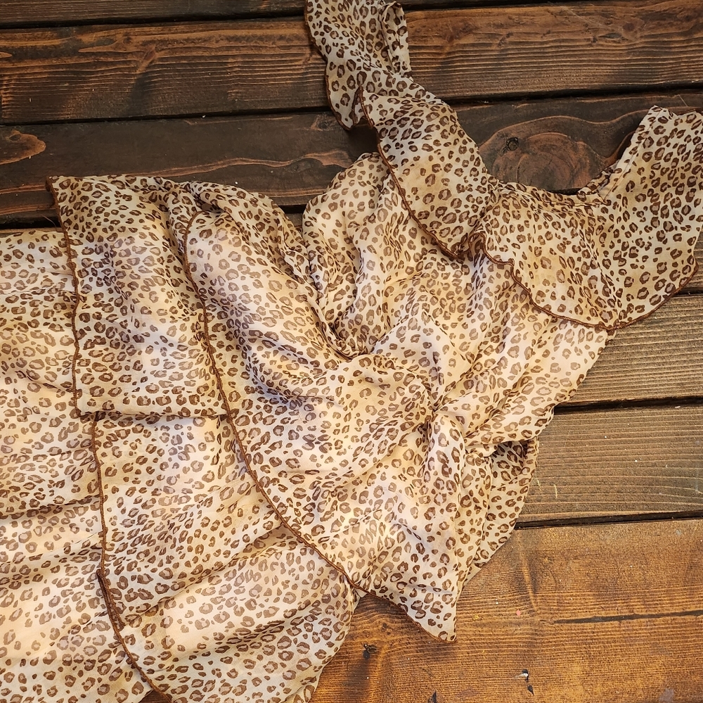Dress - Girls 12/14 Animal Print